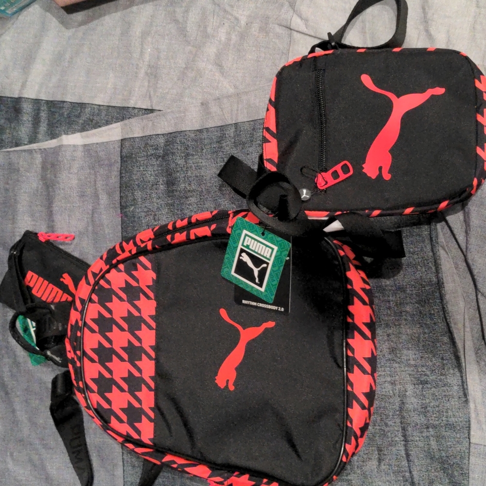 NWT mini PUMA backpack and crossbody